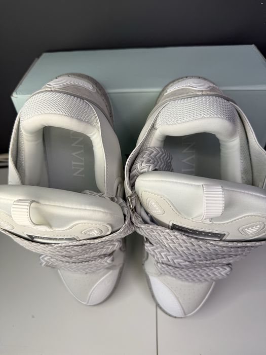 Vand adidasi lanvin alb crem
