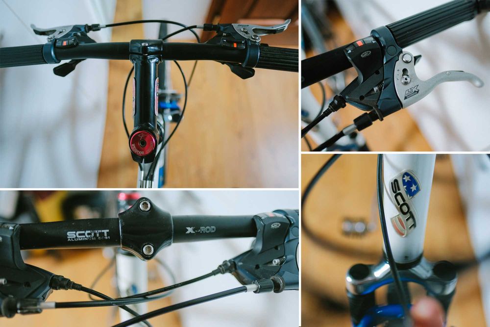 Bicicleta Scott Atacama Pro - roti 28" , Full LX, , 3x9 viteze , trekking-bike cu piese foarte bune