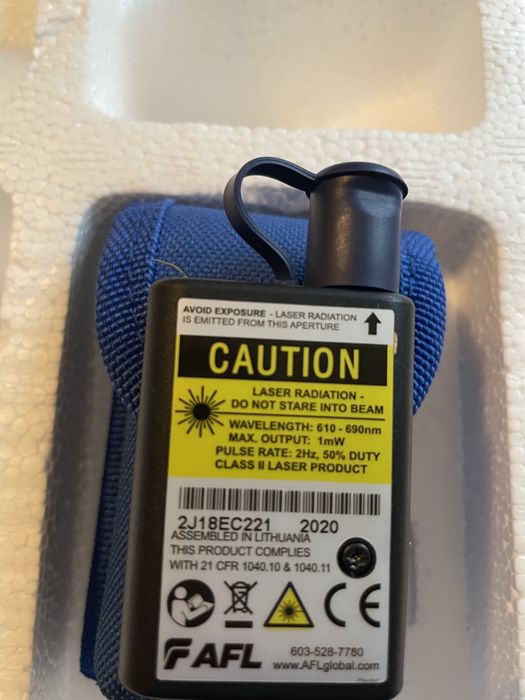 Tester laser fibra optica AFL NOYES HILITE
