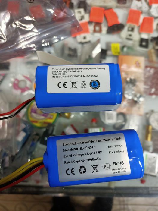 Аккумуляторы и батарей на робот пылесосы