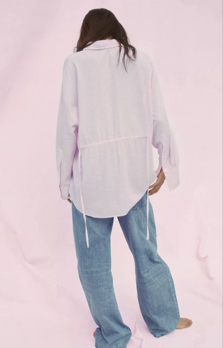 Рубашка лён от Zara