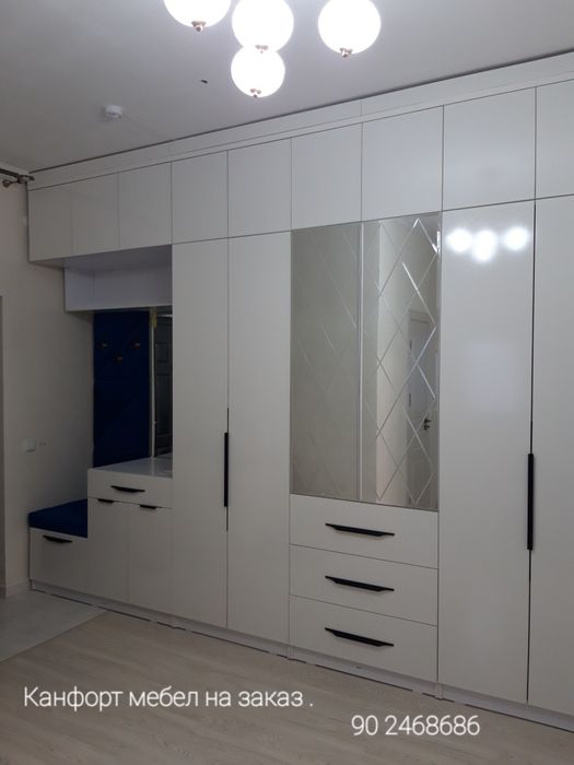 Мебел на заказ Сиз хохлаган турдаги мебеллар сифатли ва кулай нархда