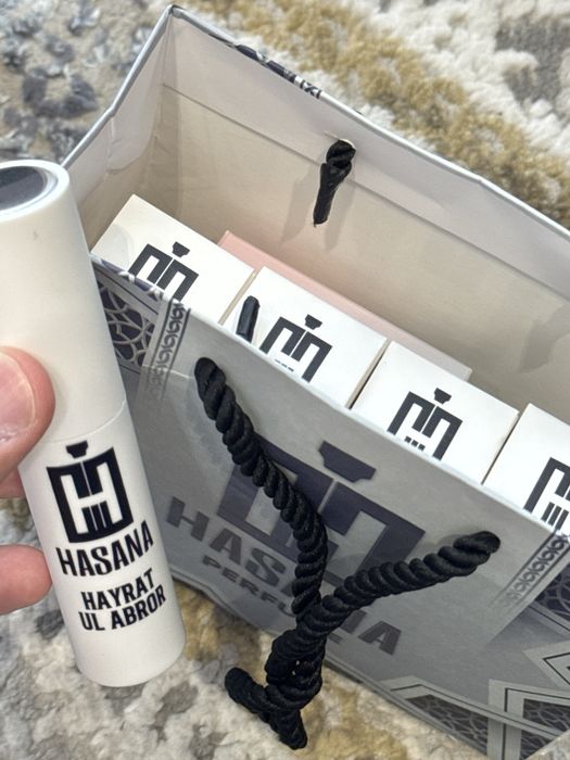 Hasana Perfume Hasanhon domla atirlari Shoshiy, va HayrotulAbror