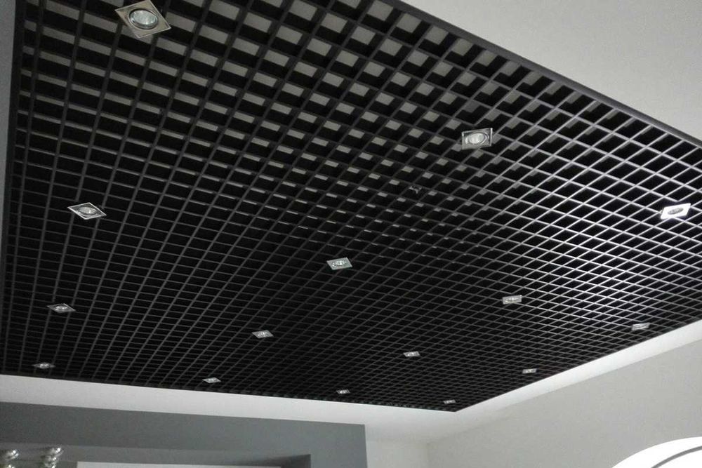 Подвесные потолки грильято — современный дизайн и практичность(9)