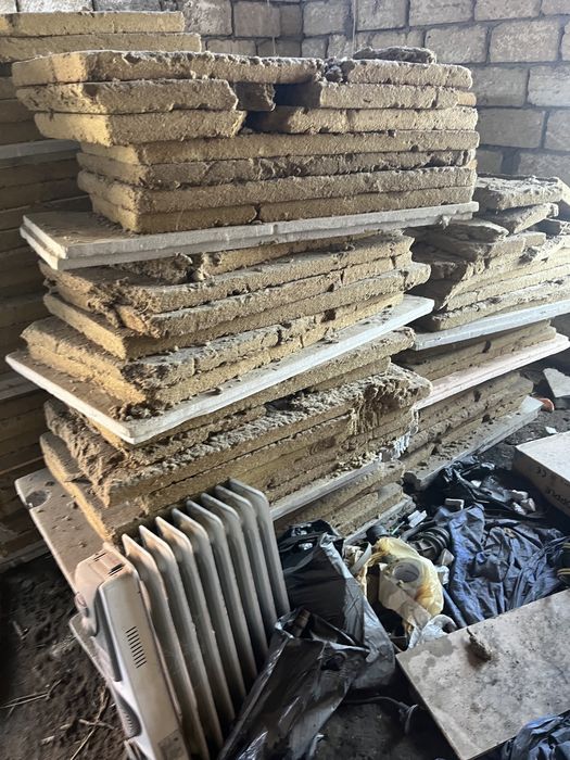 Мин плиты и стекловата