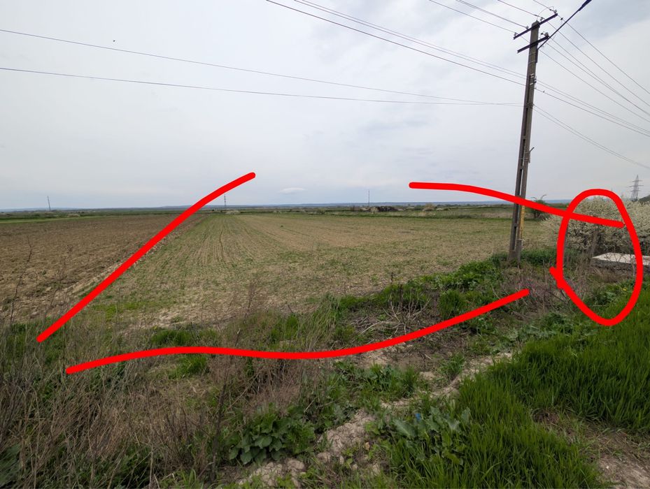 Teren intravilan 5400 mp DN28 Costuleni Iasi, 55 ml deschidere, ideal investitie