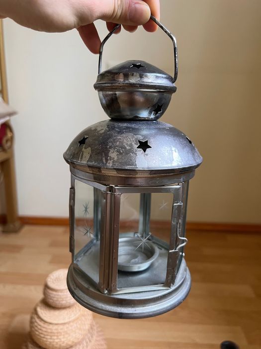 IKEA блюдо из бамбука фонарики металлический фонарь наволочки