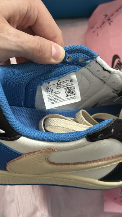Fragment x Air Jordan 1 Low OG SP