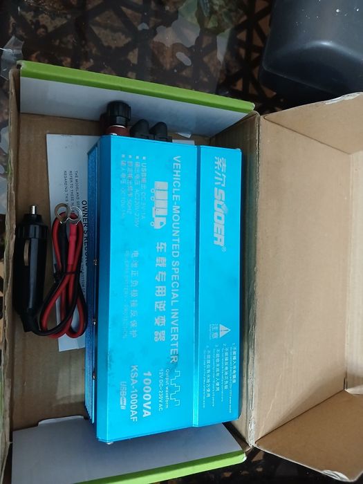 Инвертор 12/24В на 220В