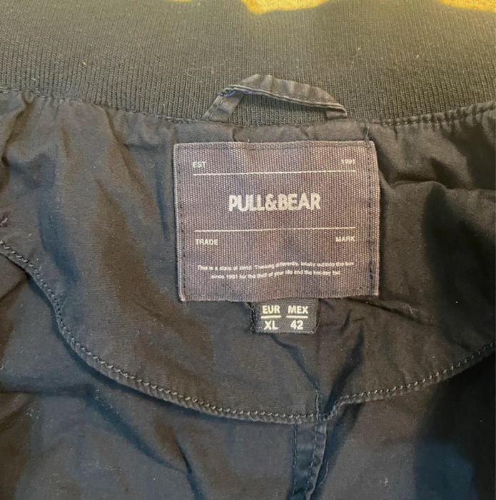 Geacă Pull&Bear Navy