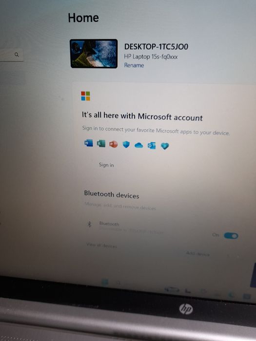 Лаптоп HP рам 4гб