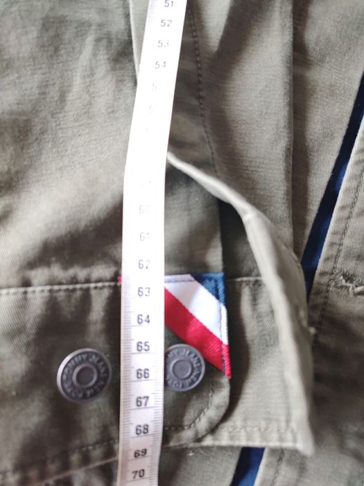 Военно Tommy Jeans TJM CARGO JACKET мъжко яке military Style зелено Хл