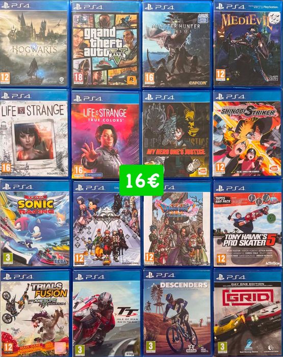 Playstation 4 /Boruto/ Walking Dead/ TT/UFC / Fifa