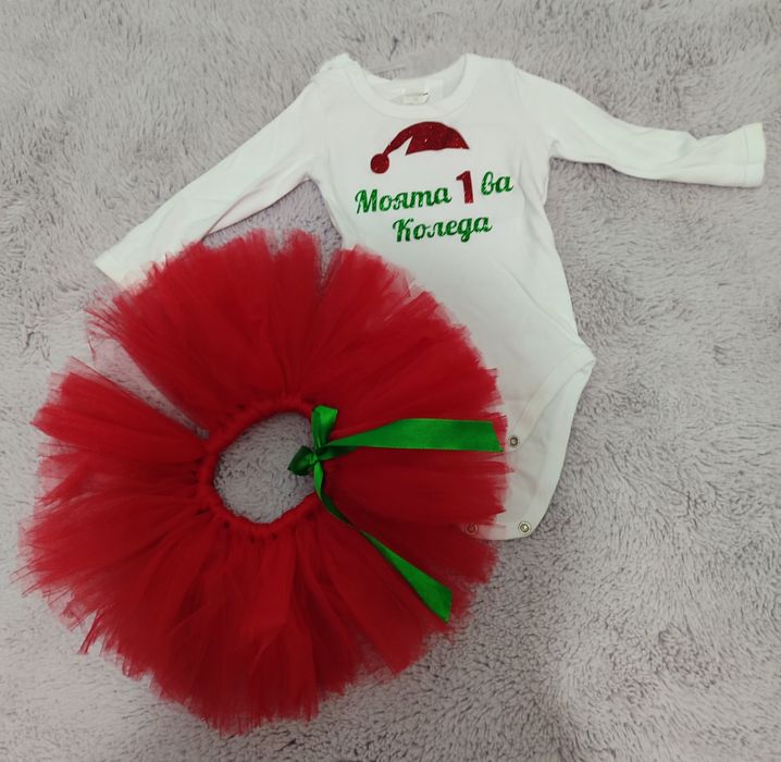 Коледни тоалети за бебе момиче