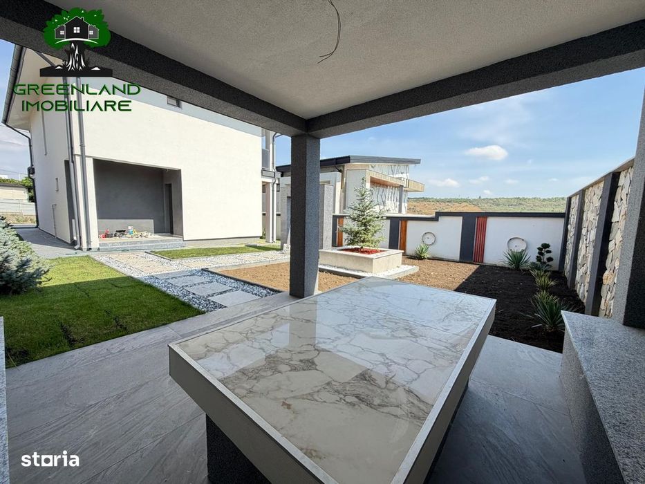 Vila moderna, complet mobilata, 4 camere, 2 bai, 140 mp, Rediu