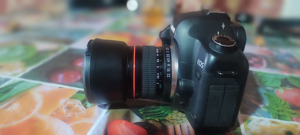 Canon 5D mark 2 + 85mm obektiv ruchnoy fokus