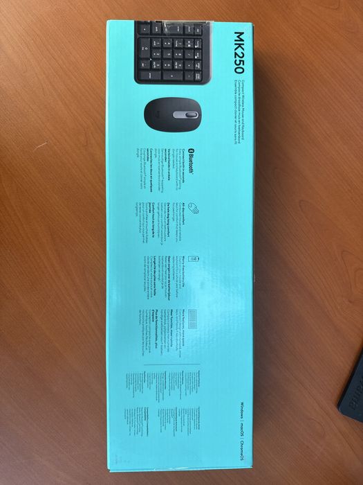 Продам клавиатуру Logitech MK250 Compact Bluetooth Witeless Combo