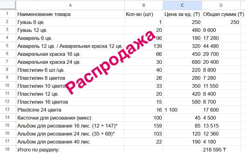Канцелярские товары