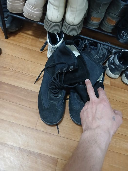 Продам берцый одевал пару раз замшевые