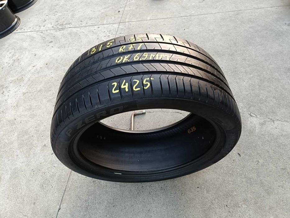 O anvelopa vara 313 35 22 pirelli p zero pz4 run flat profil 7 mm dot 2425