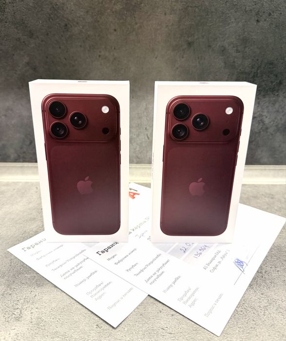 НАЛИЧЕН! iPhone 18 Pro 256GB Burgundy 2г.ГАРАНЦИЯ!