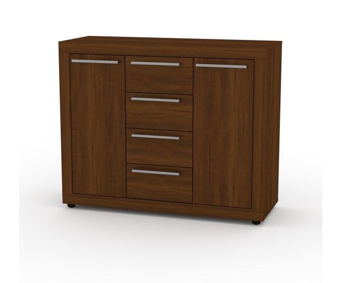 Шкаф компанит МГ1 Тубма 3 цвят: венге комби, елша, орех, ябълка, соно