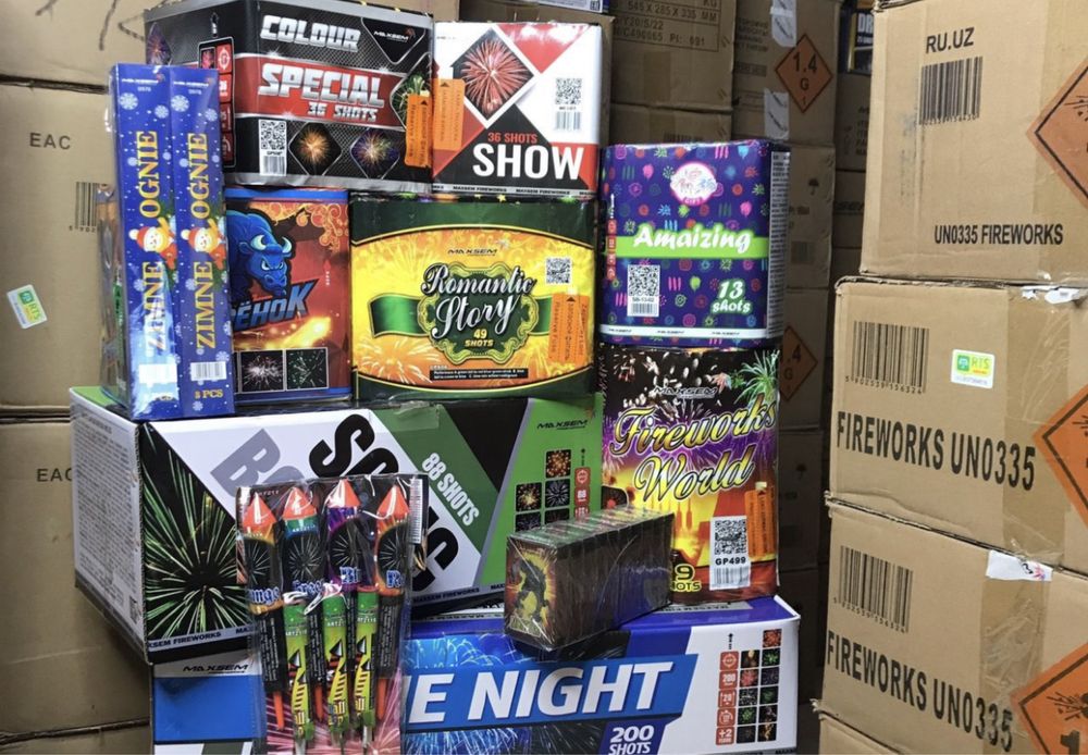 Салют Фейерверк доставка 24/7