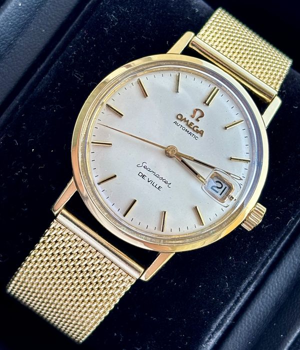 Omega Seamaster De Ville Aur 18k Automatic