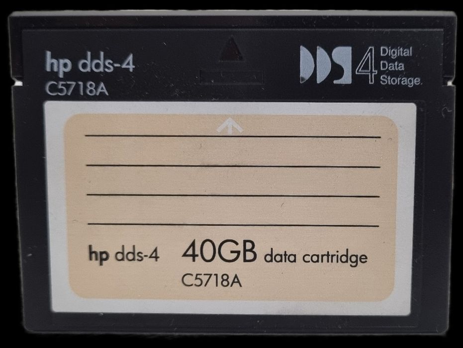 hp dds-4 40Gb диск