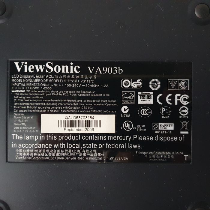 Monitor - ViewSonic- Livrare Gratuita