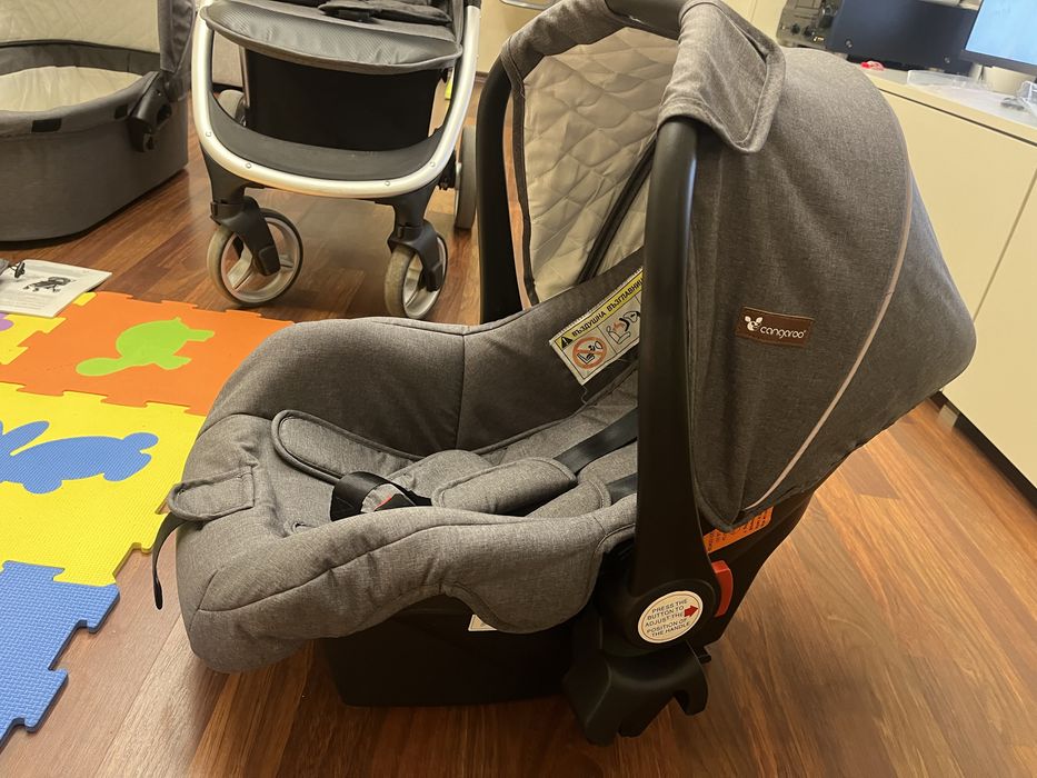 CANGAROO Комбинирана количка 3в1 NOBLE ALL IN ONE +Подарък