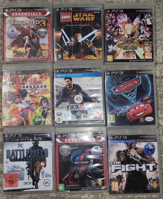 Игры Sony playstation 3 от 1500 до 2500