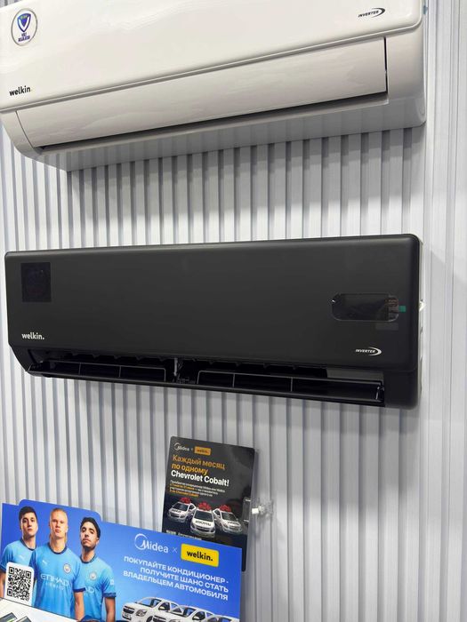 Кондиционер General Black  - 9,000 Btu от Welkin  / Inverter