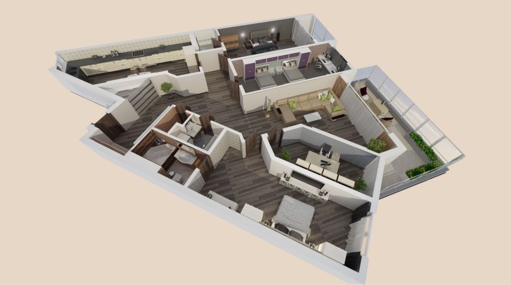 Продается Квартира Жк Сеул мун без ремонта, коробка с видом