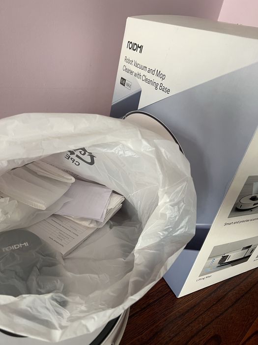 Робот-пылесос Roidmi Eve Plus со станцией самоочистки