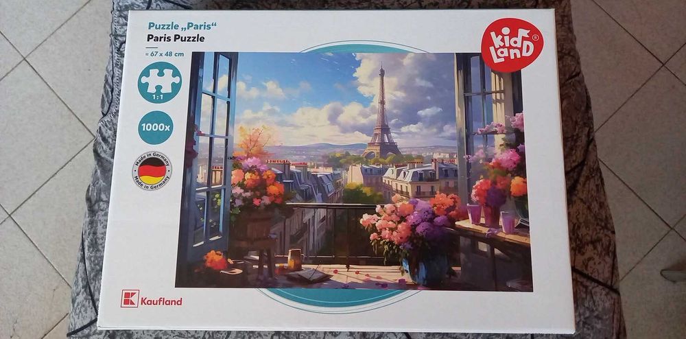 Продавам 2 броя неразпечатани пъзели от 2000 и 1000 части.