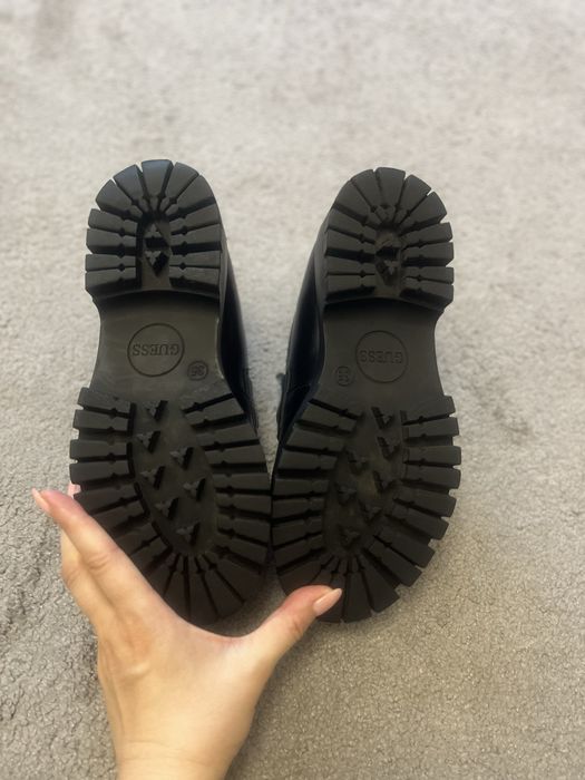Pantofi Loafer GUESS Piele Naturală – Mărimea 35