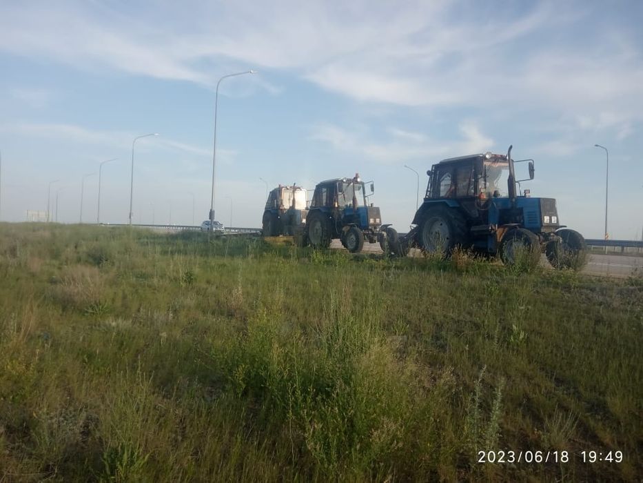 Услуги роторной косилки