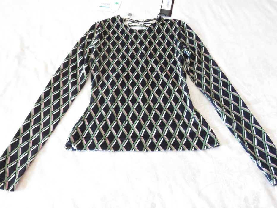 Кадифена блуза Preen, XS - S - M, нова