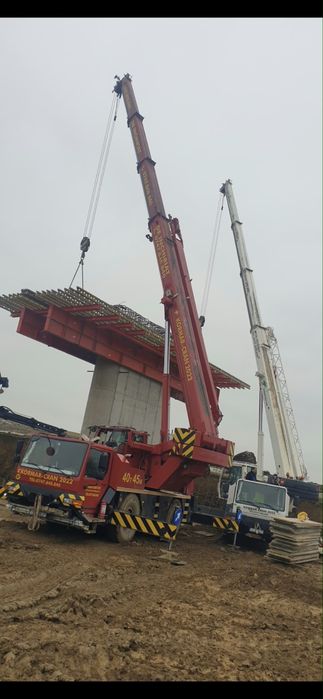 Vând / Închiriez Automacarale Liebherr LTM 40T (2009) și 35T (2005)