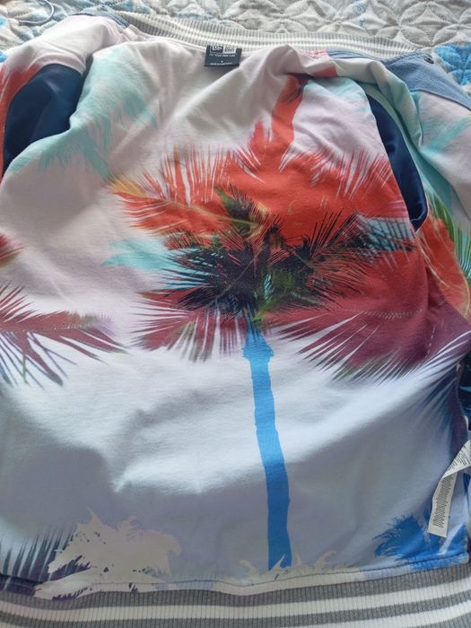 Памучно яке с дънков ефект