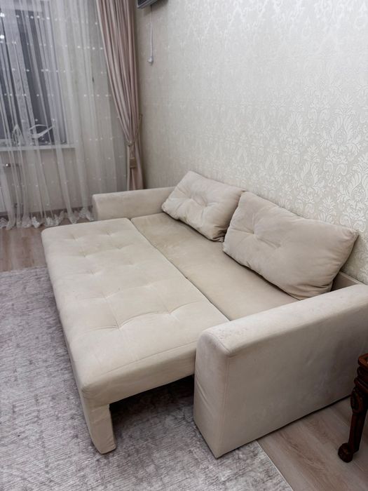 Раскладной диван с креслом