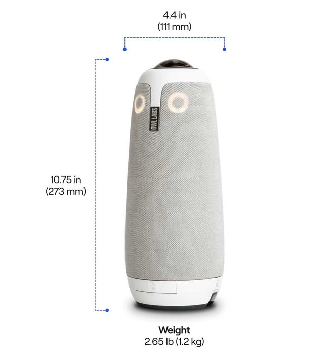 Owl Labs Meeting Owl 3 + Expansion Mic – 360° конферентна камера