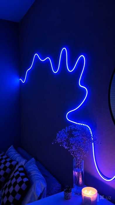 Гибкий неон | Neon flex | Неоновая лента | Подсветка LED от 15000 сум