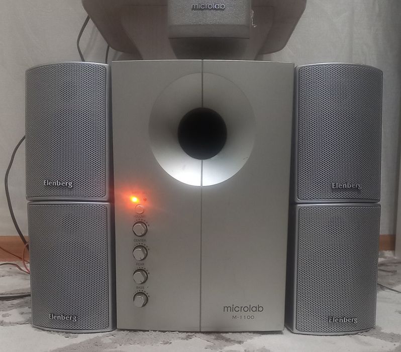 Microlab M-1100 в хорошем состоянии