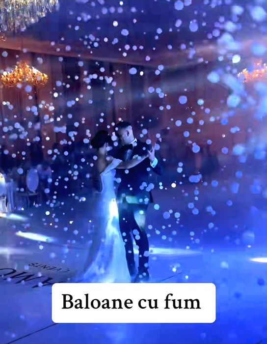 Baloane de sapun cu Fum - Fum Greu - Sparkulare - Nunta - Dans Miri