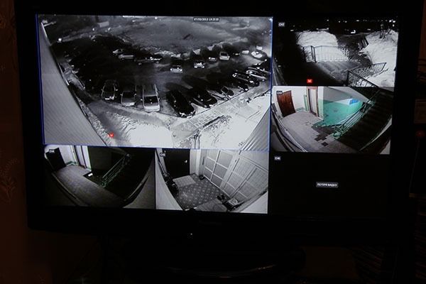 Установка видеонаблюдение и интернета