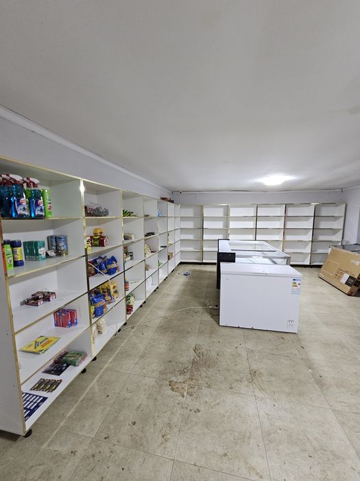 Ветрина для магазина и полки