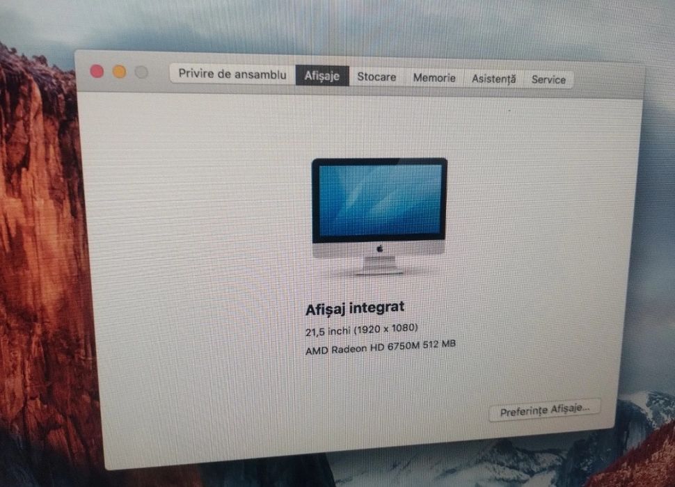 Apple iMac i5 4k