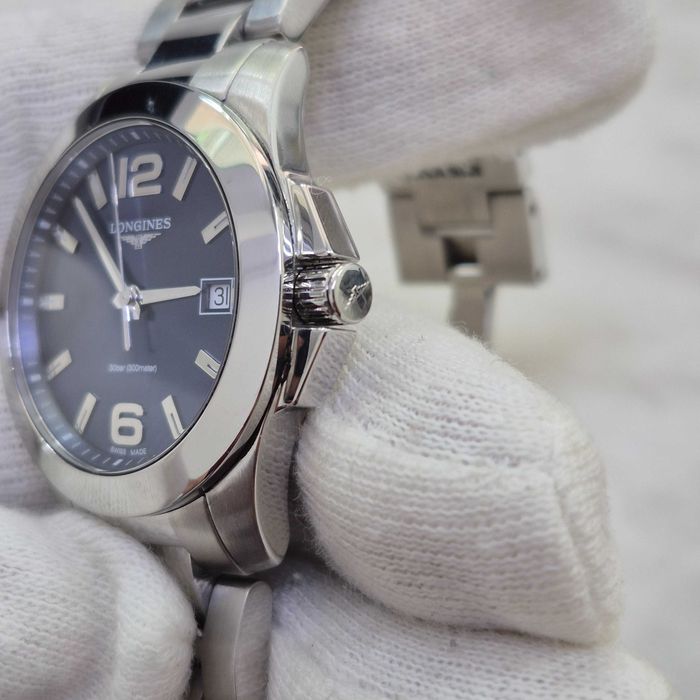 Ceas Longines Conquest de Dama L3.377.4 ZEUS Amanet Militari